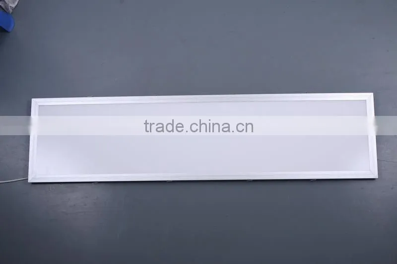48W 1209x309mm Warm White Dimmable LED Panel Light with spring clips