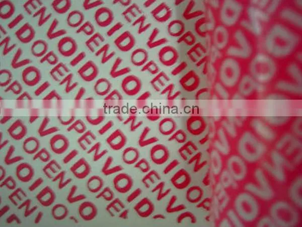 Custom Printed Hologram Security Warranty VOID Sticker Seals