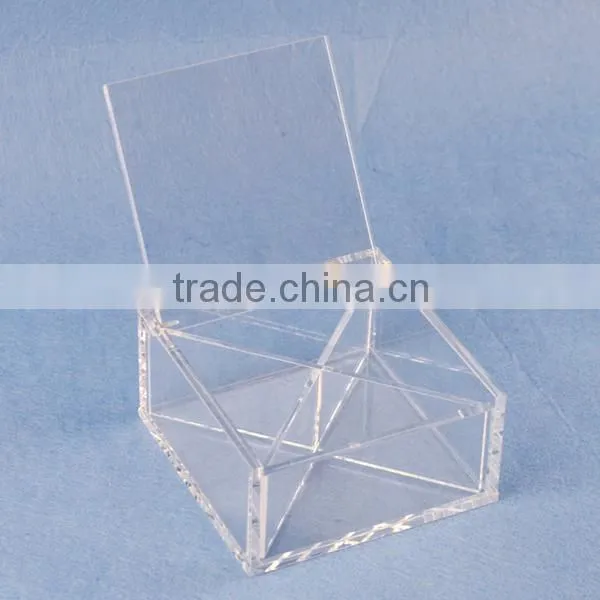 Economic decorative protective acrylic box with lid