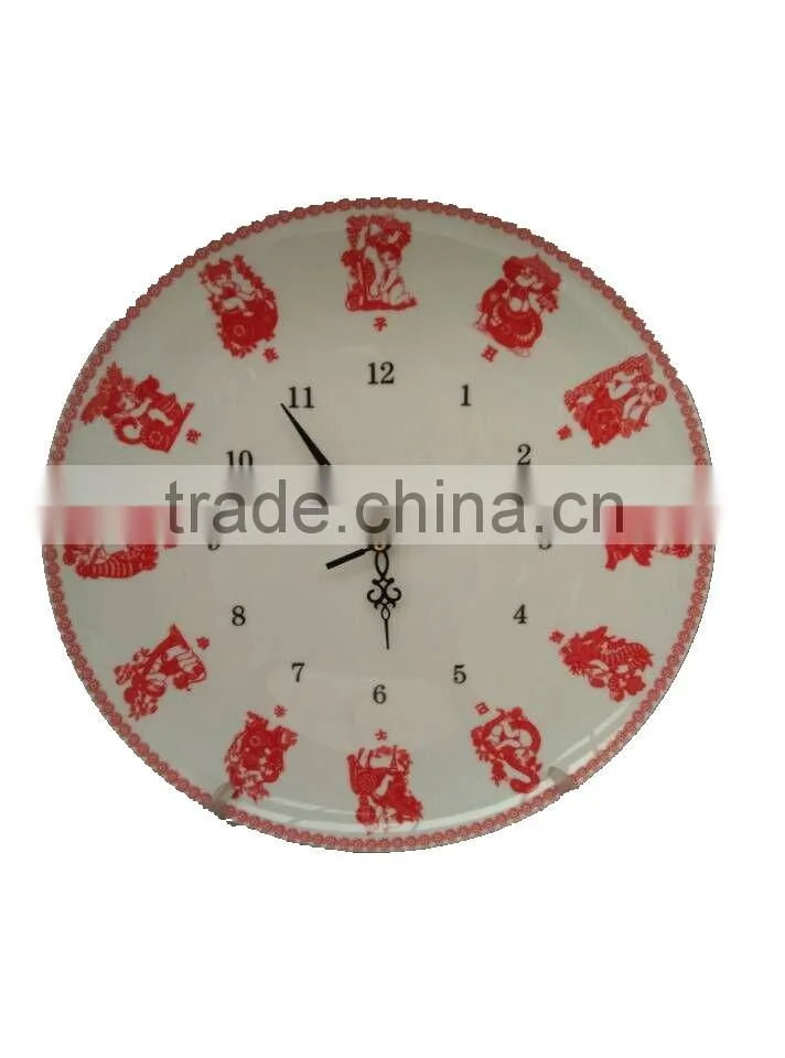 Wholesale 12", 14",16" Bone China Personalized Large Decorative Plates