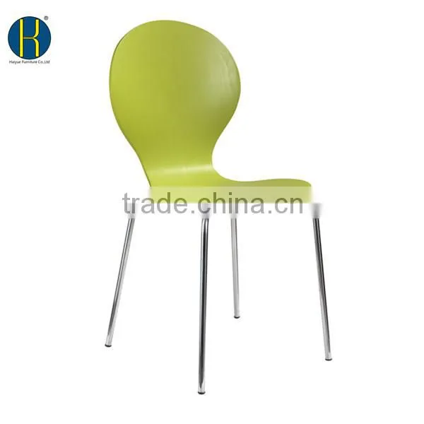 Dining Furniture High Quality Plywood Finish Colorful Chair