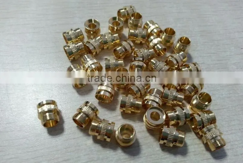 brass inserts, brass nut, brass cap