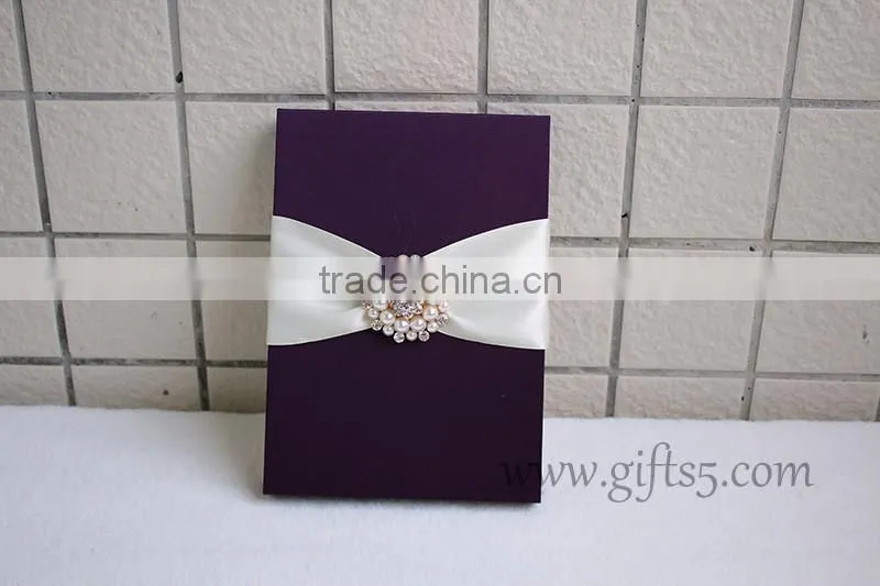 Custom Handmade Elegant wedding gift boxes for invitaions