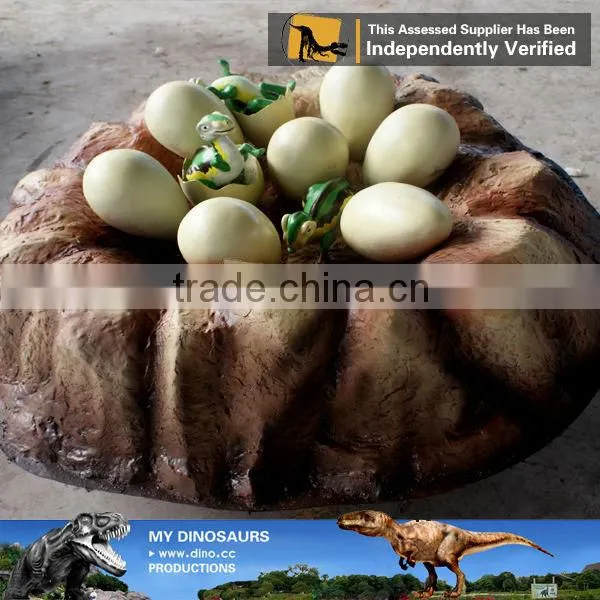 MY Dino-Amusement park decorations lovely fiberglass dinosaurs eggs toy