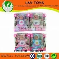 LV0054608 English & Spanish musical instrument plastic toy electronic cartoon organ