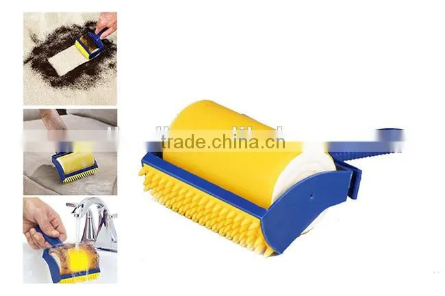 Easy cleaning dust clothes brush, mini repeated use lint carpet cleaning brush