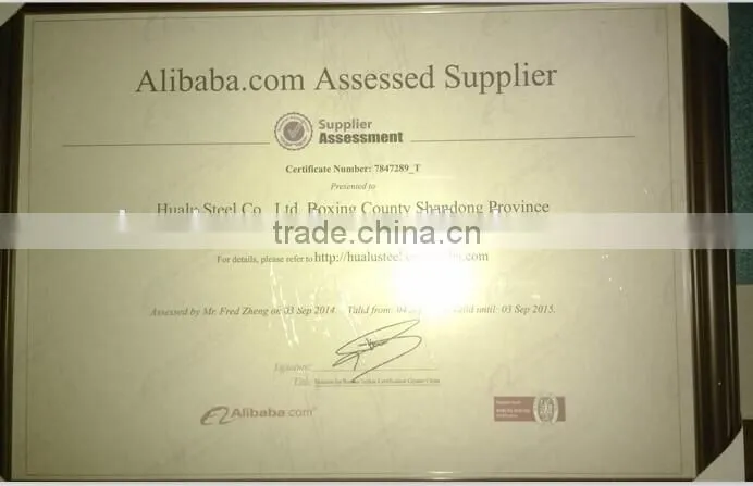 passed ISO9001 2008 certificate roof sheet