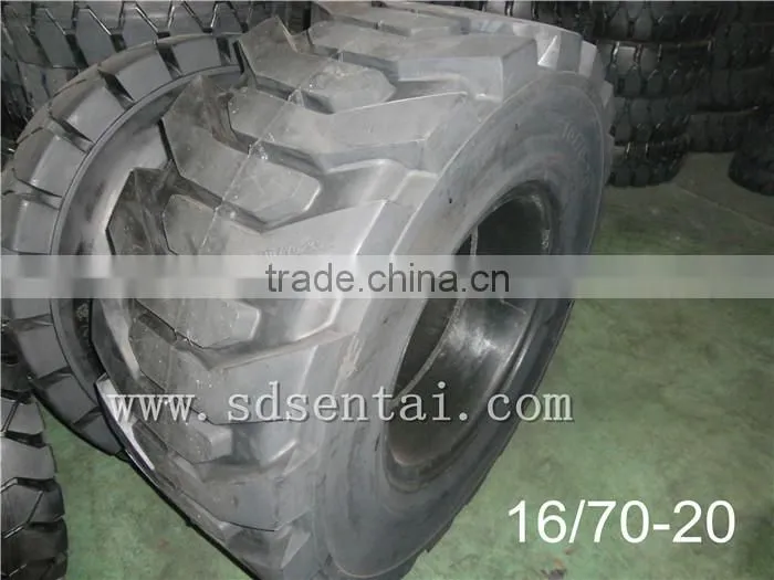 2015 Solid Loader tyre,Pattern is ST-605,16/70-20,Hot Sale,Good Quality