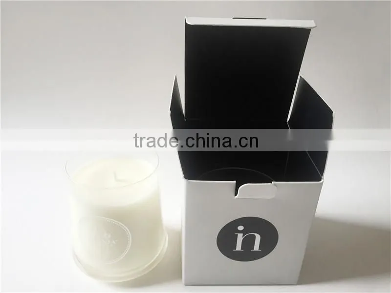 Custom Design Decorative cardboard paper bag candle holder