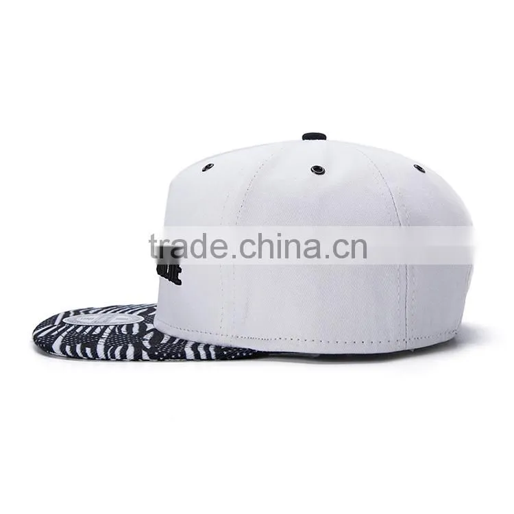 custom design your own logo 100% acrylic snapback 3d custom embroidery