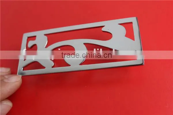 Rectangular Flower Design Zinc Alloy Cabinet Pulls/ Handle and Furniture Handle and drawer handle