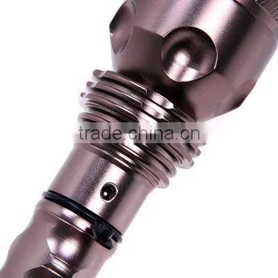 car rechargeable led torch light flashlight