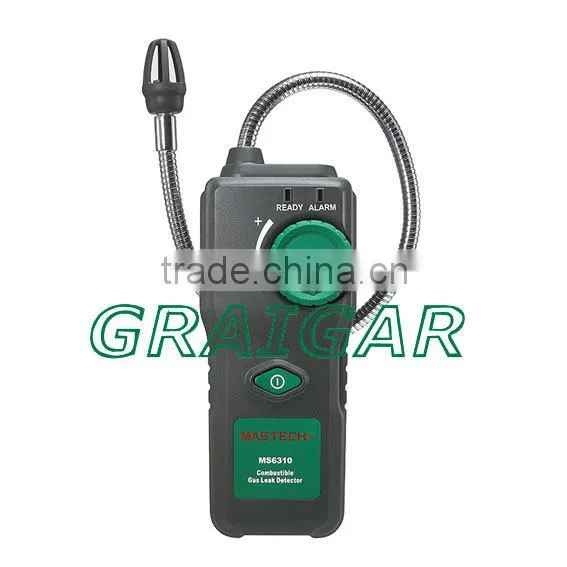 MS6310 Handheld Combustible Methane Propane Gas Leak Detector Tester Sound Light Alarm