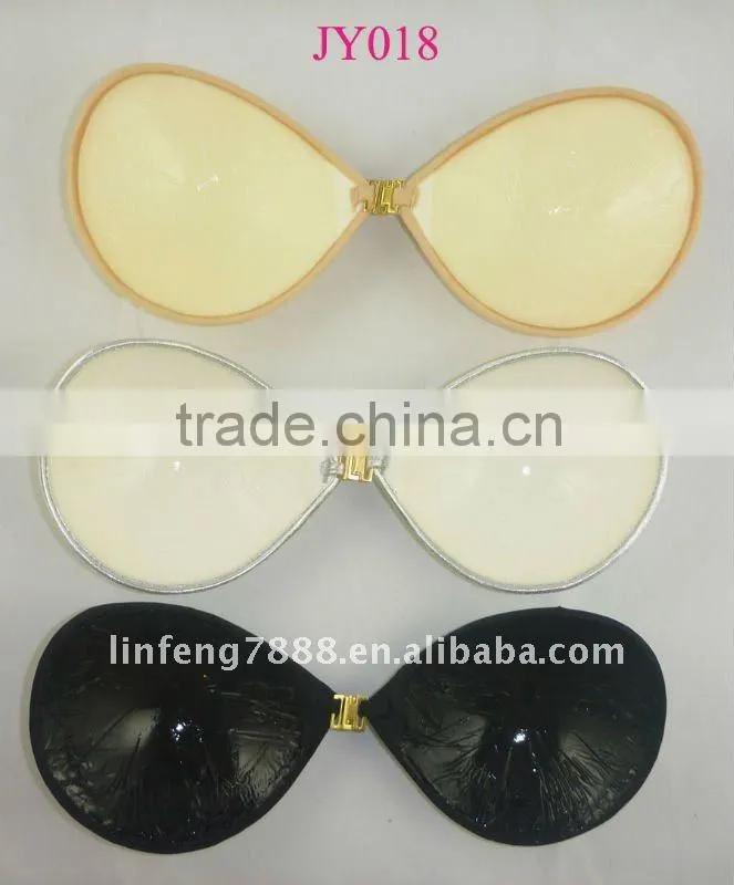 silicone-cloth bra with sparkling sequins(JY018)