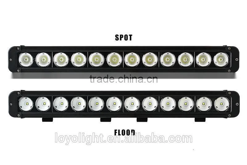 single row 24 inch led light bar, 24V 120W tow truck led light bar