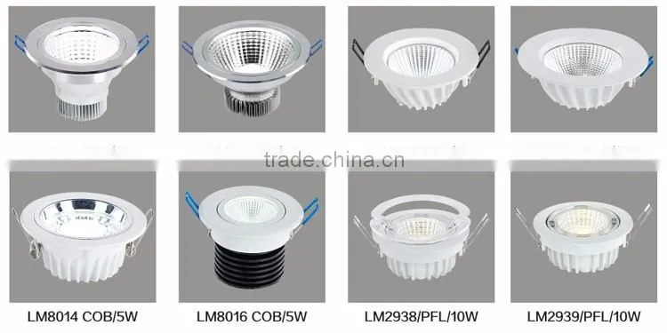 recessed led downlight spotlights cool white 15w led downlights housing