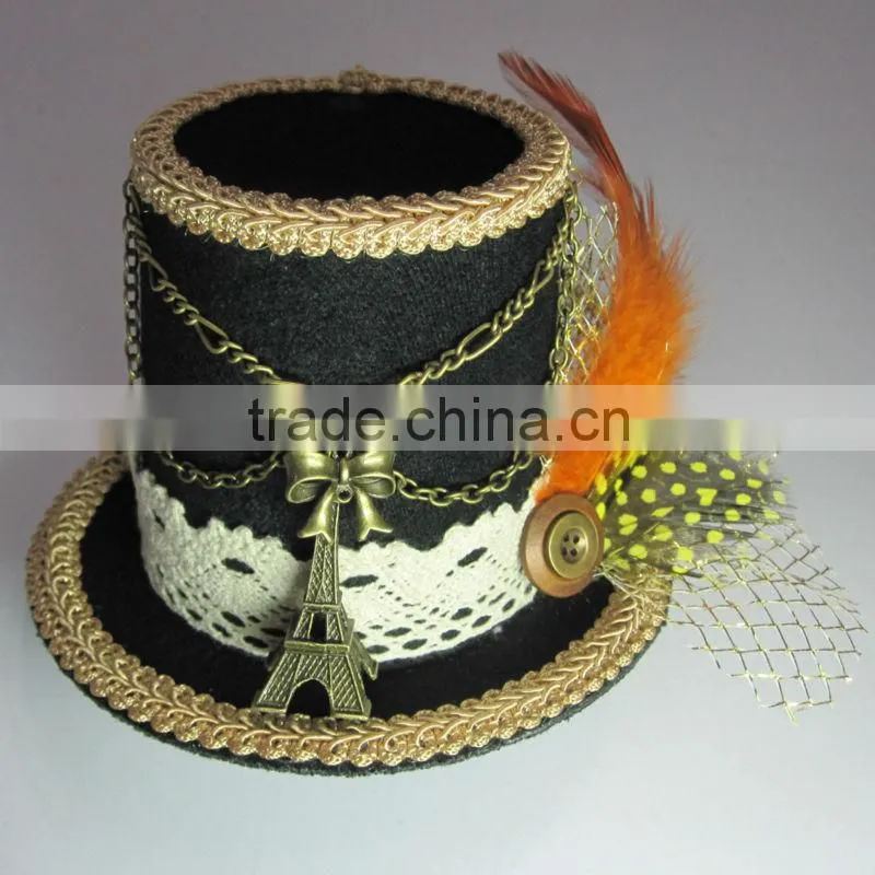 MYLOVE France style Eiffel Tower decorative top hats MLGM010