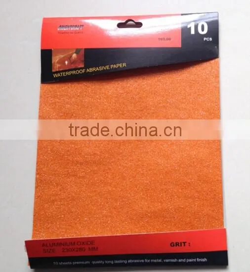 Flint abrasive Sanding Paper