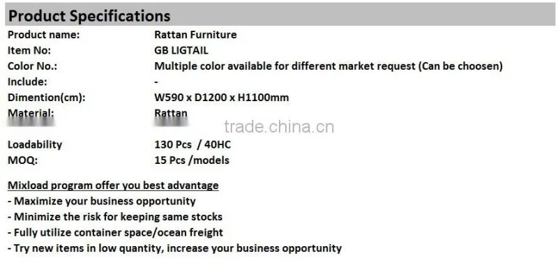 New Design Rocking Chair, Rattan Chair Malaysia