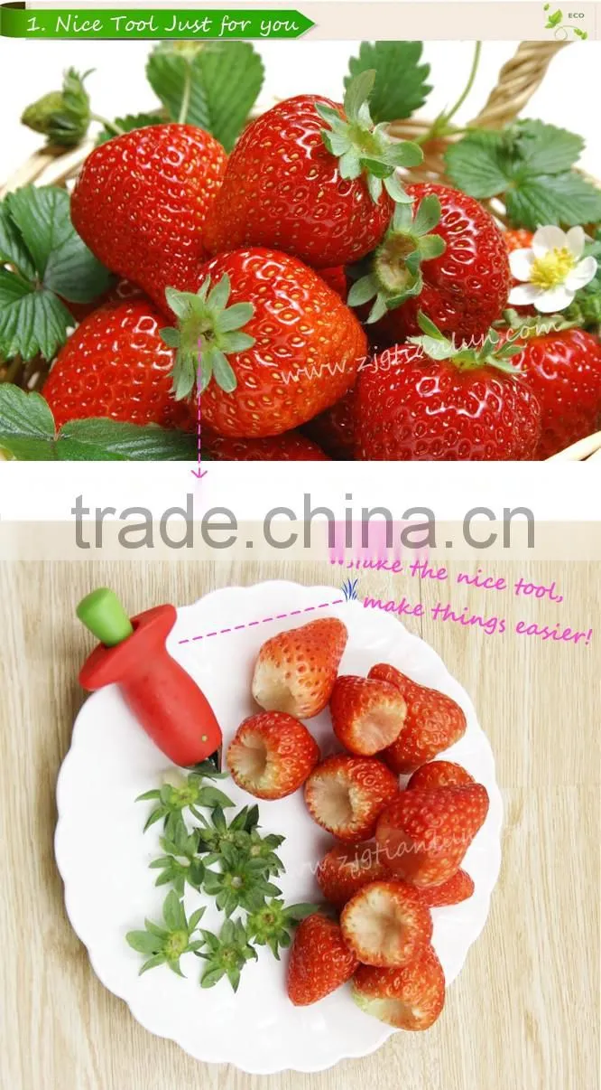 Hot Sale!Factory supply Kitchen Gadgets Strawberry Dig Core Device,Tomatoes Dig Core Device,Strawberry cutting tools for kitchen