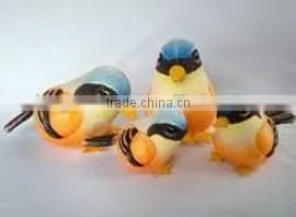 promotional gift plush toy shrike bird 3 D printing plush bird earthbag small shrike bird plush earthbag with beans