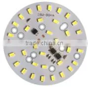 18w ra80 80lm aluminum down light ac motor led pcb indoor light impact driver less flicker ac light