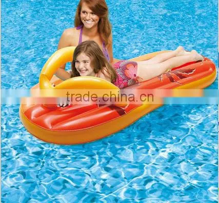Inflatable swimming pool noodles