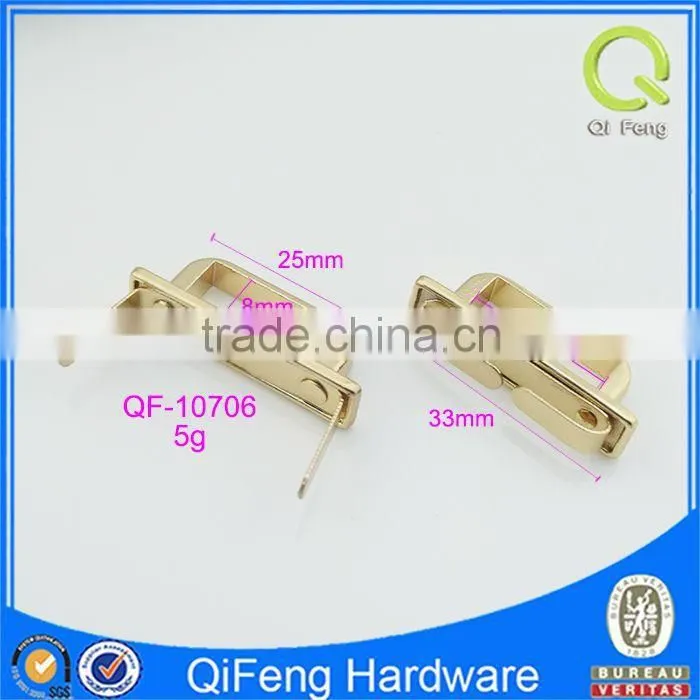 QF-10706 hardware for bag metal decorative fancy bag ornament