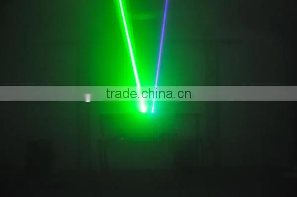 High quality Double lens fat beam moving head light Green & Purple