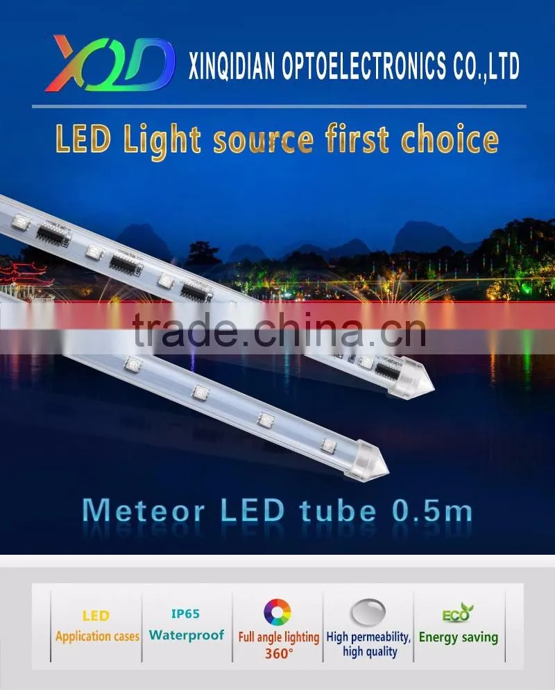 full color christmas tree decorations Tube LED
