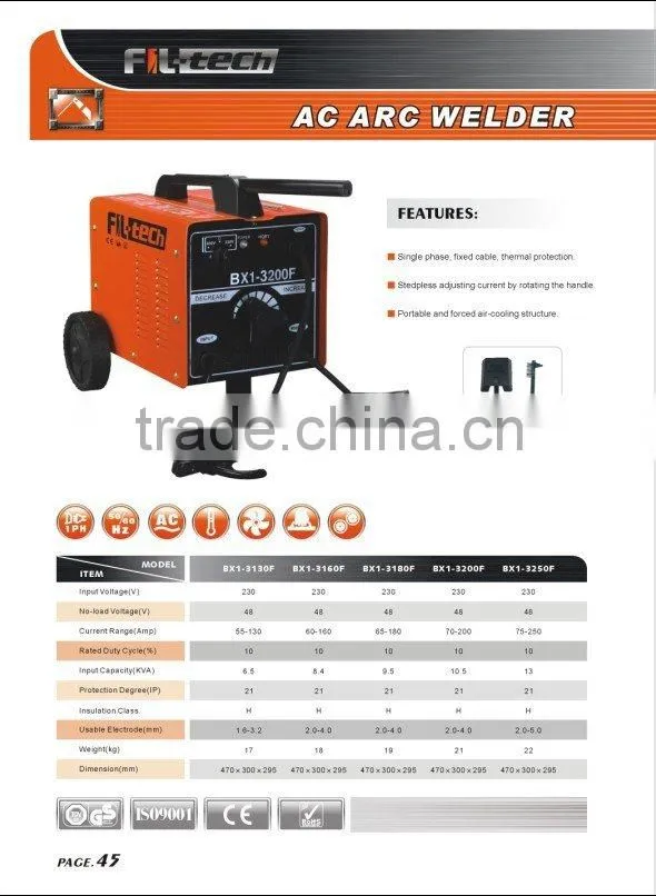 Arc Welding Machine BX1-3130D/3160D/3180D/3200D/3250D