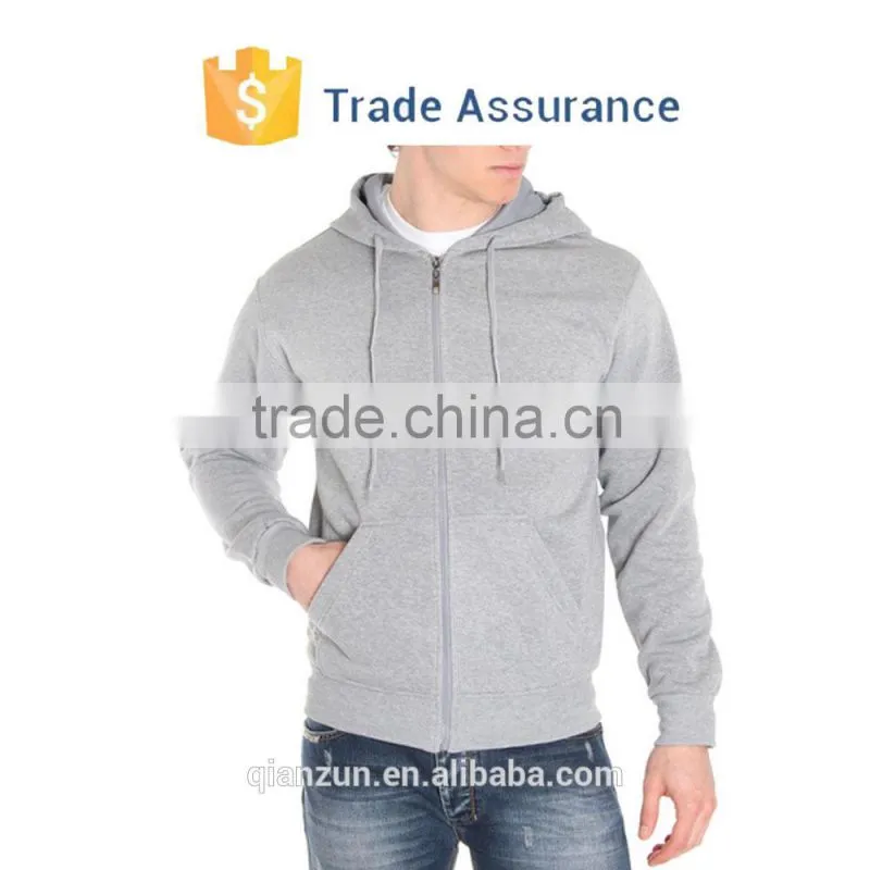 Men Plain Fleece Warm Hoodie Sport Sweatshirt Pullover Sweatshirts