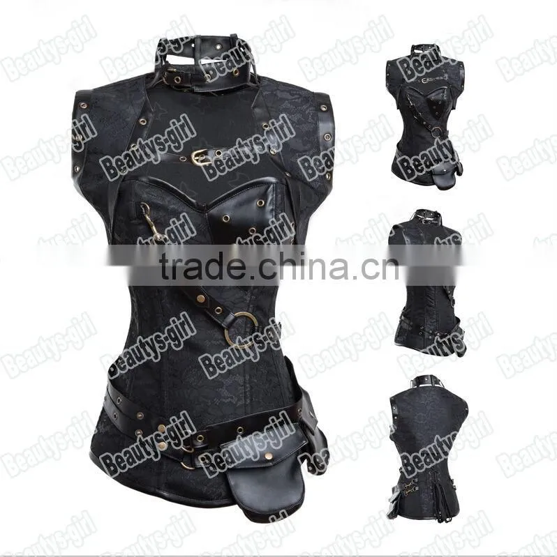 Sexy Steampunk corset,steel bone corset