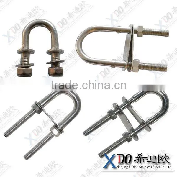 alloy 825 UNS N08825 EN 2.4858 u bolt saddle clamps alloy718 /GH4169