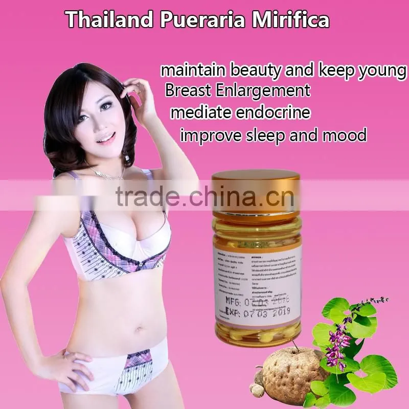 Thailand Pueraria Mirifica breast enlargement capsule for Breast Growth