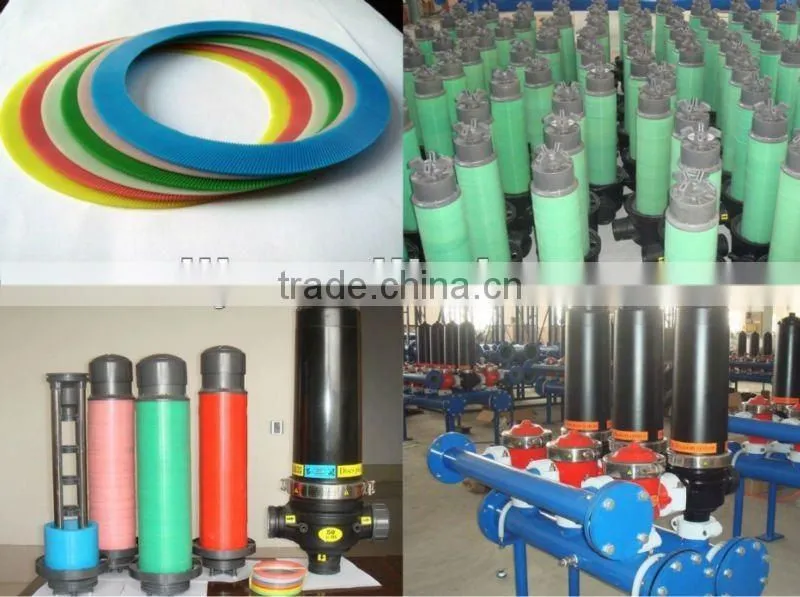 3" Automatic Backwash Filtration System / 3-Unit Disc Filter Machine