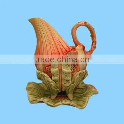 stawberry shaped ceramic cooling water kettle