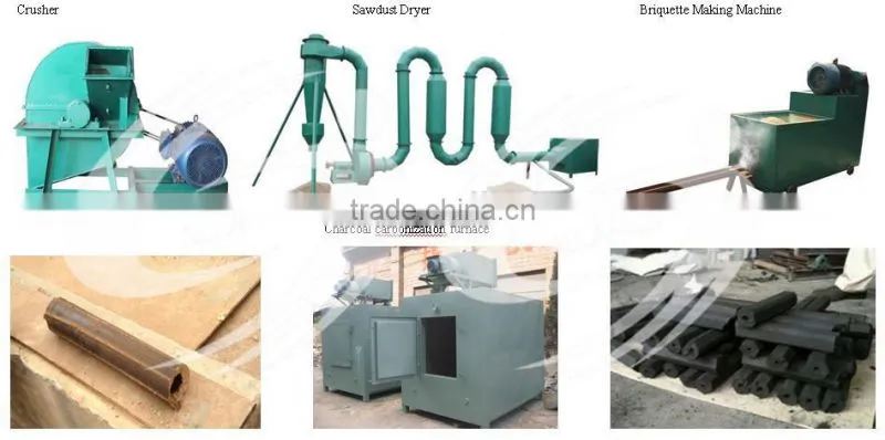 Best price straw briquette machines