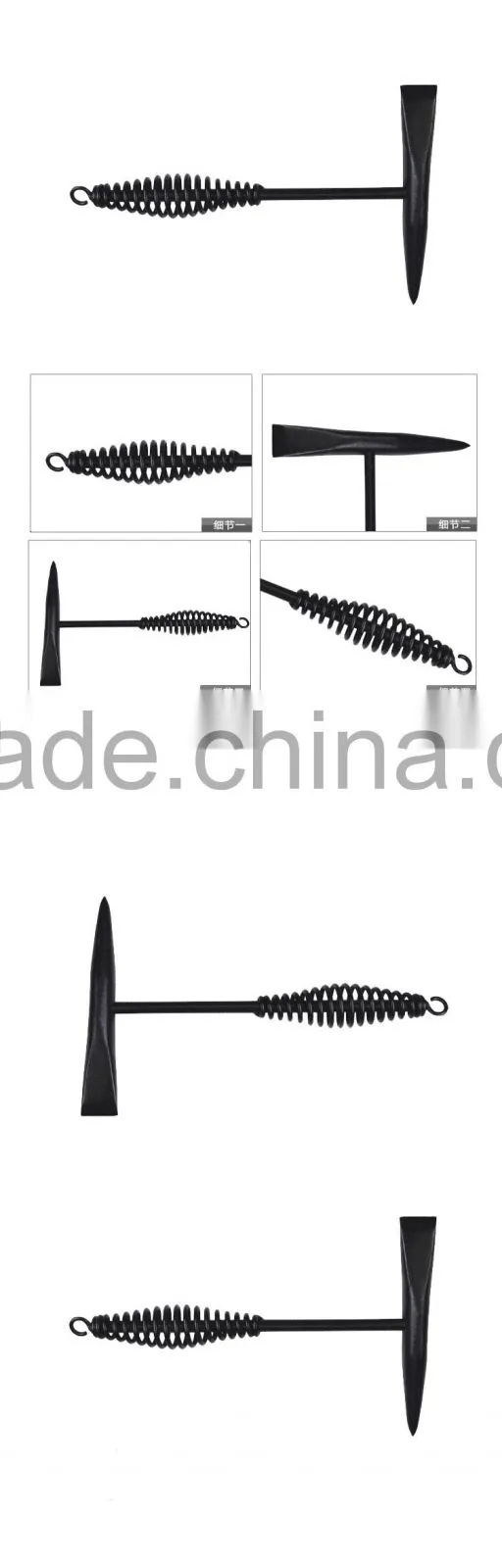 American Type Spring Handle Welding Chipping Hammer