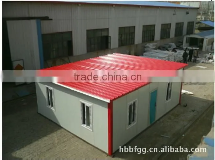 well-designed prefabricated house/ economic living house