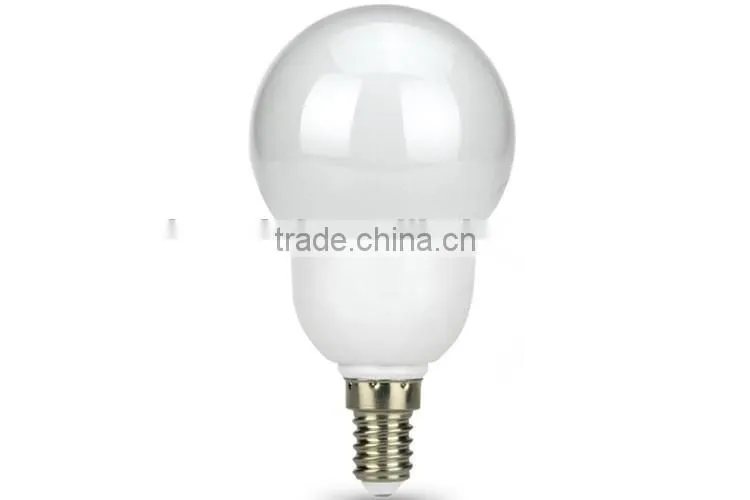 G60 350lm 7w 40we E14 round triphosphor energy saving lamp