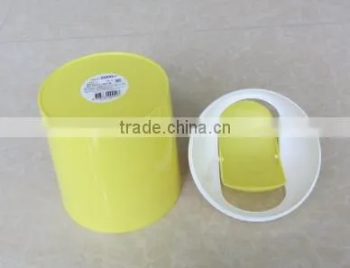 small round plastic litter bin