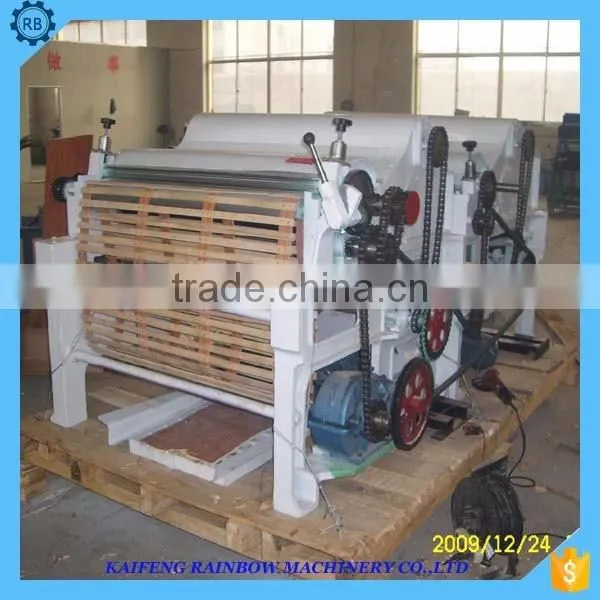 Hot sale waste cloth tearing machine for textile recycling with good price