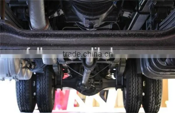 China HOWO T5G MAN Engine 180HP Euro4 4X2 mini Van Truck For Sale