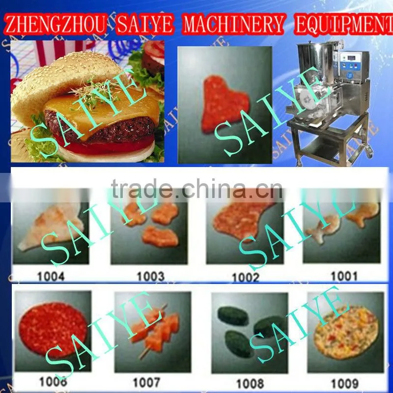 hot sale HBSY-100 Automatic hamburge patty forming machine