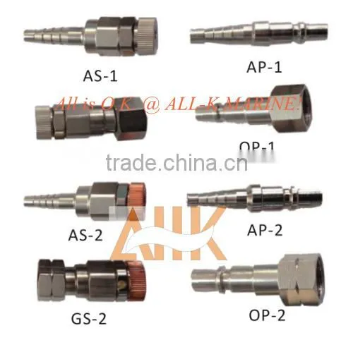 Automatic Reverse-flow Prevention Couplings
