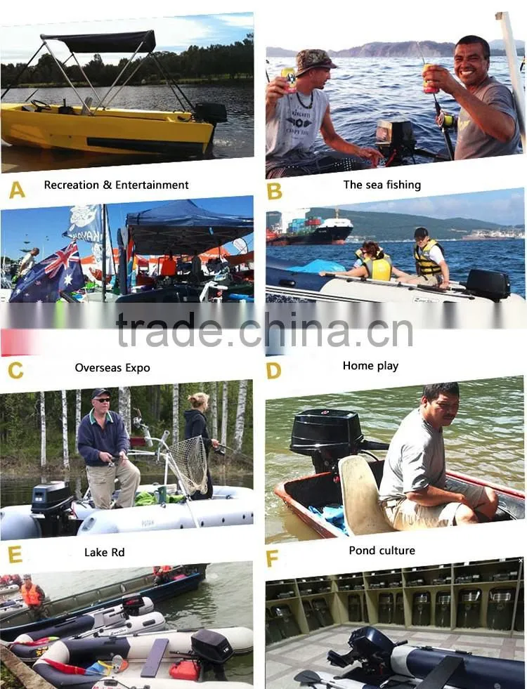 2 Stroke 9.8 hp Outboard Engine for Inflatable Boat