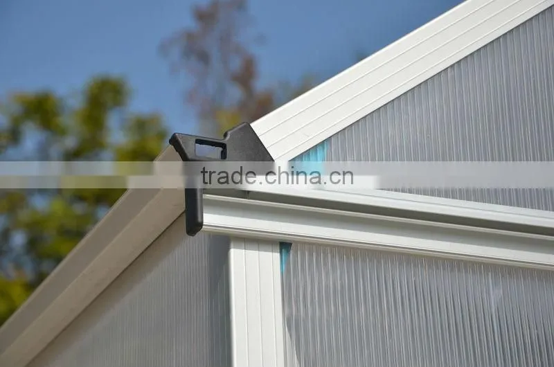 vegatable greenhouse kits with 4mm polycarbonate sheet HX65214