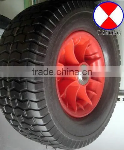 6.50-8 Rubber Wheel / PU Foaming Wheel with Ball Bearing