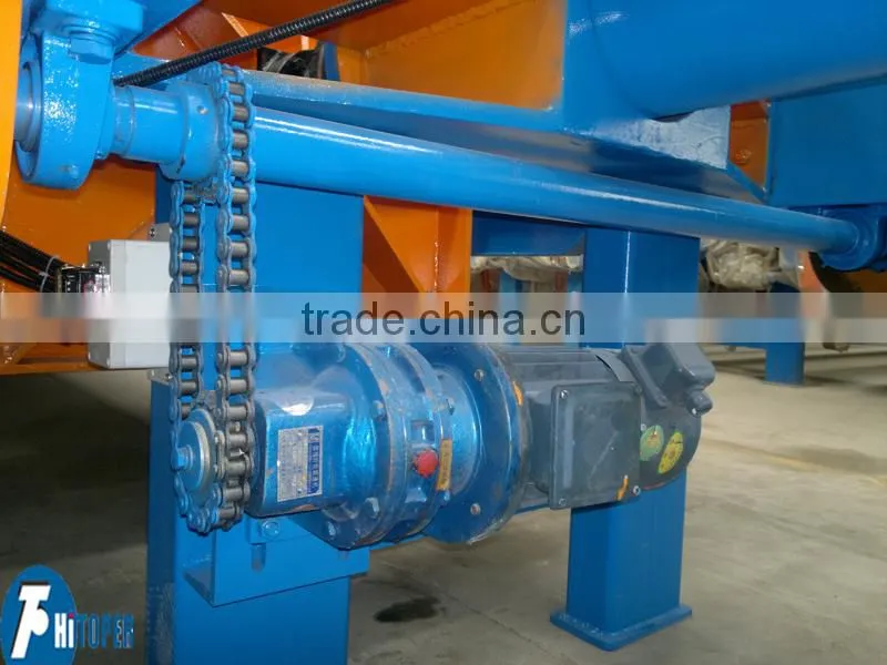 Chemical, medicine, food, refining, sewage treatment automatic discharge filter press for industrial filtration plant